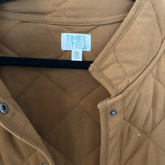 XXL Tan Jacket Time and Tru - Picture 3 of 3